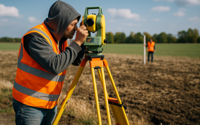 Fachowiec od geodezji na budowie – {kiedy jego pomoc jest niezbędna